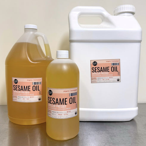 ORGANIC SESAME OIL, expeller pressed
